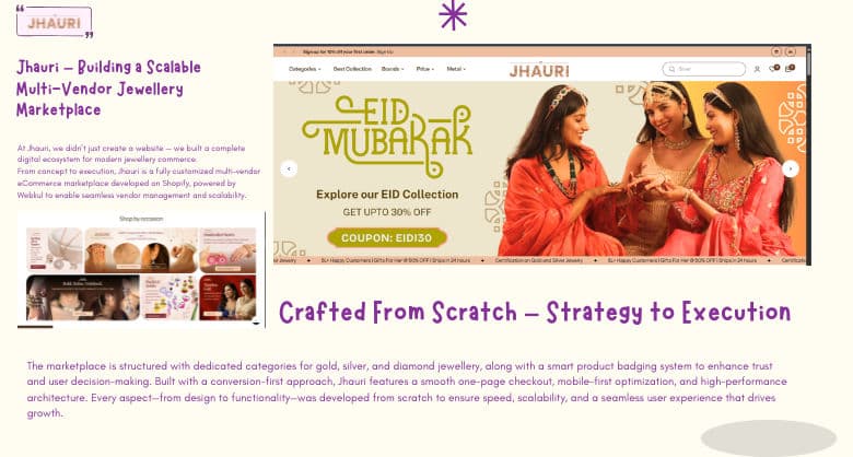 Jhauri – Building a Scalable Multi-Vendor Jewellery Marketplace